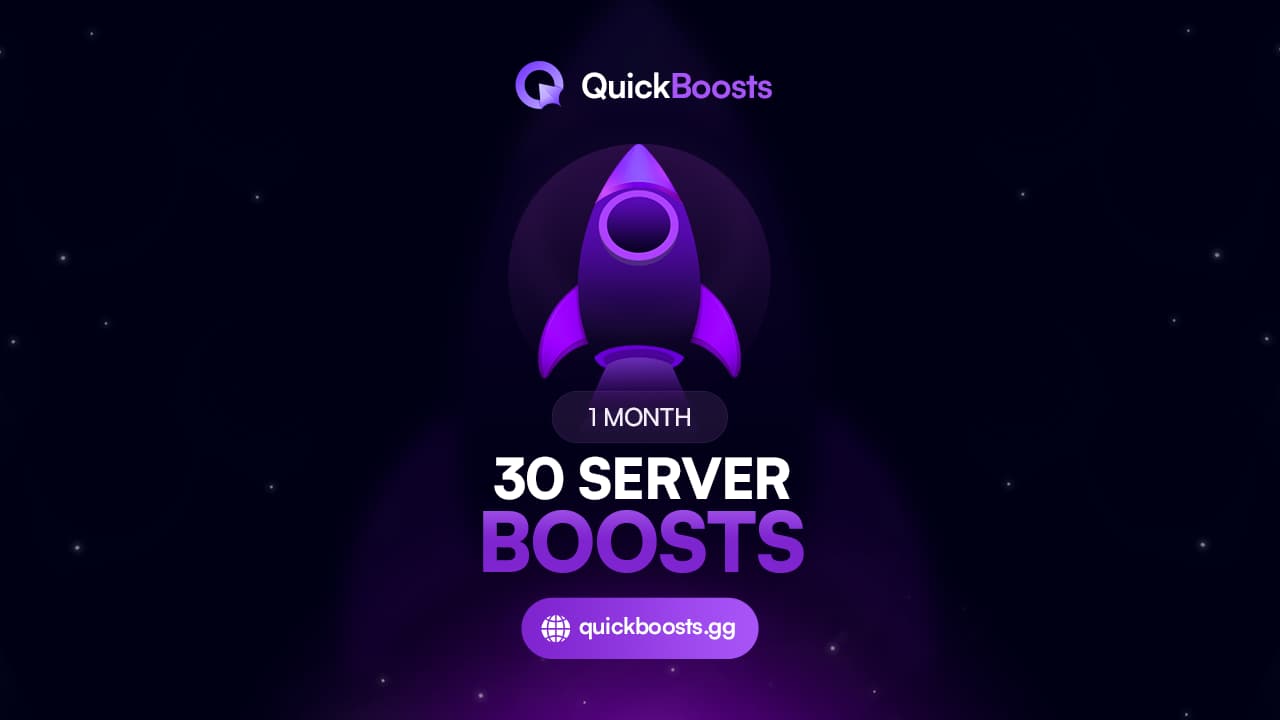 30 Server Boosts