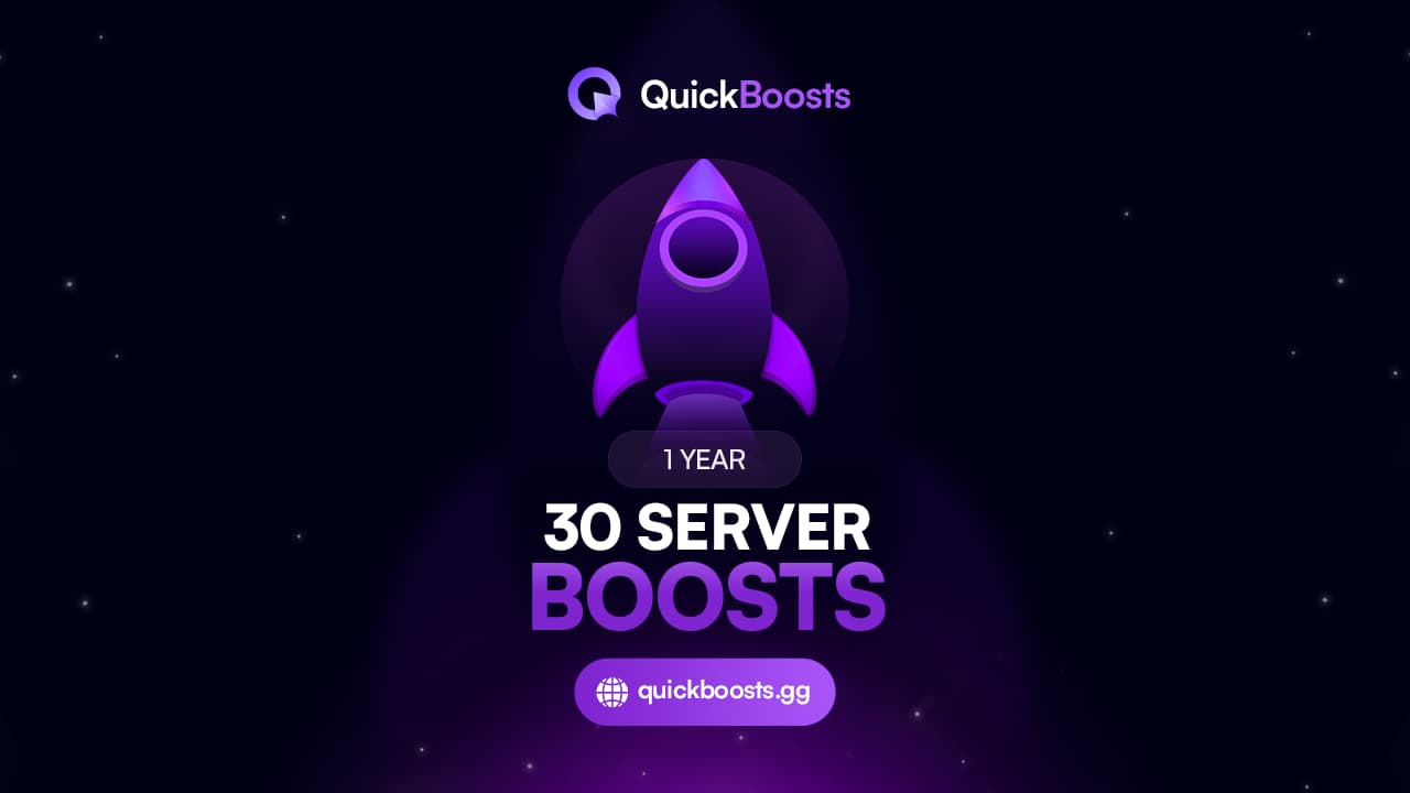 30 Server Boosts