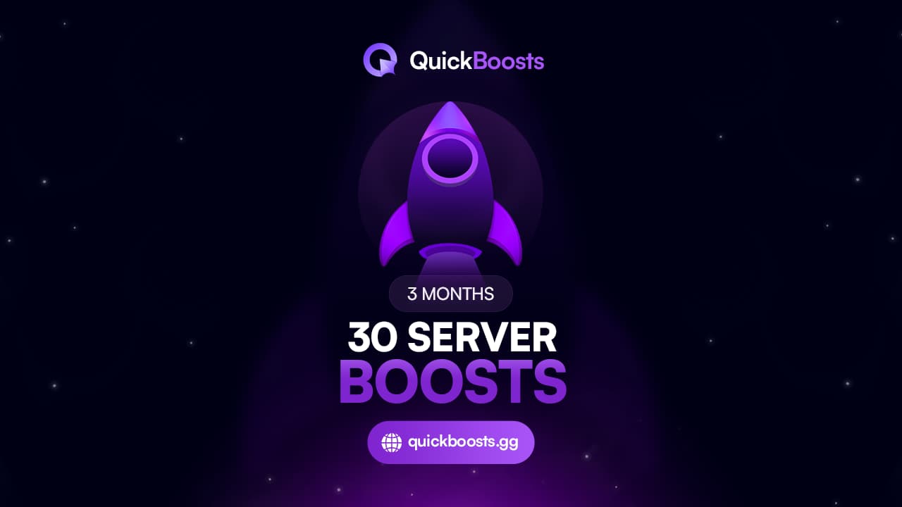 30 Server Boosts