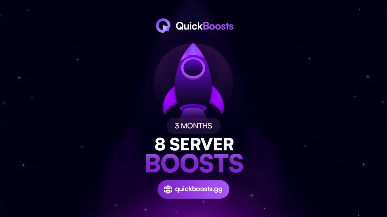 8 Server Boosts